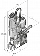 Магнитный сверлильный станок FEIN KBU 35 QW STRUCTURAL STEEL-SET